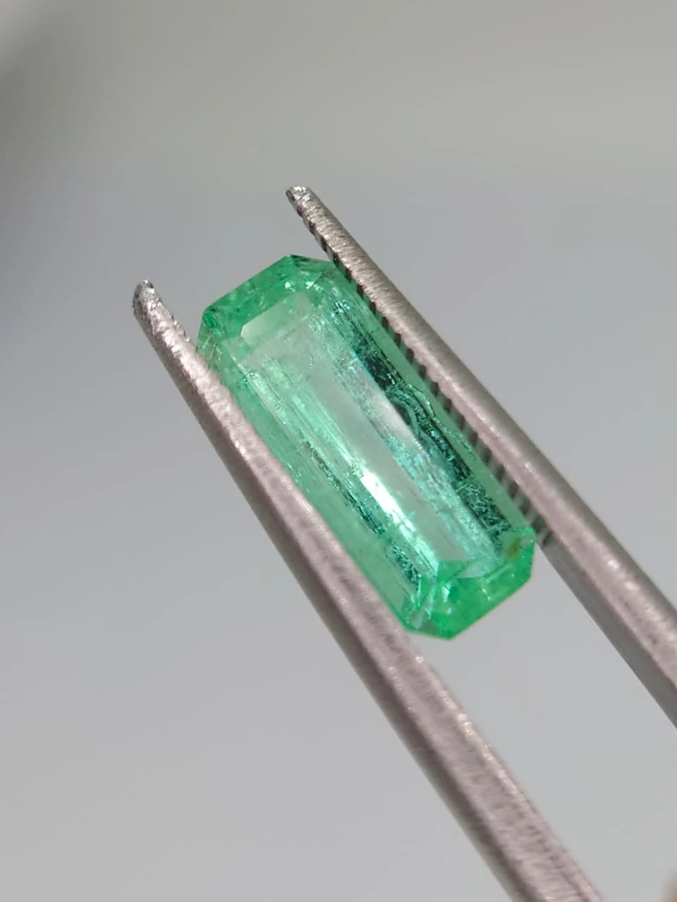 1.86ct Natural Panjshir Emerald in Emerald Cut from Afghanistan — view 1